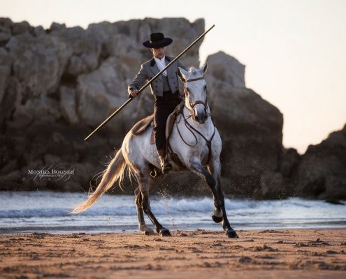 Fotoevent Portugal Galopp Garocha Meer